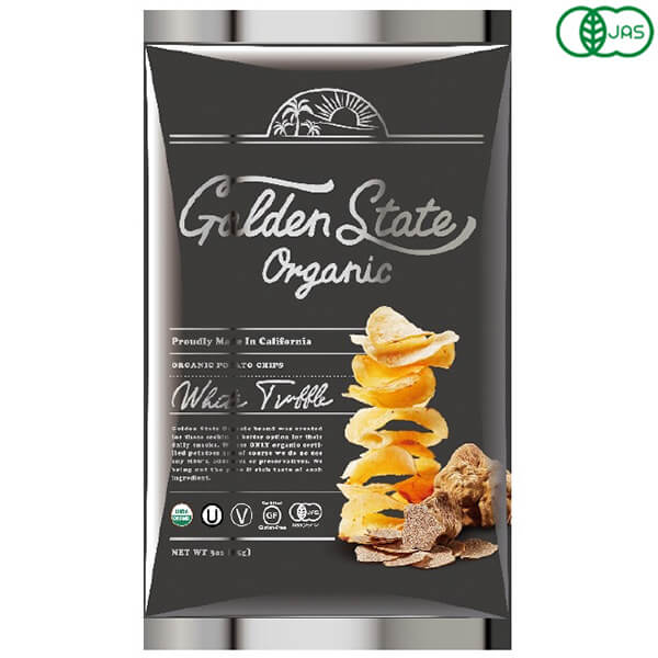 ポテトチップス ポテチ Golden State Organic ゴールデンステートオーガニック 有機ポテトチップス ホワイトトリュフ85g