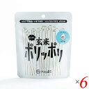 【7/20(日)限定!楽天カード利用でポイント8倍!】お菓子 スナック グルテンフリー 禾 nogi おとなの玄米ポリッポリ ゴマ塩 40g 6個セット 送料無...