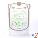 スープ レトルト 豆 ハトムギごろごろ贅沢スープ 3種の豆スープ 180g 2個セット 送料無料