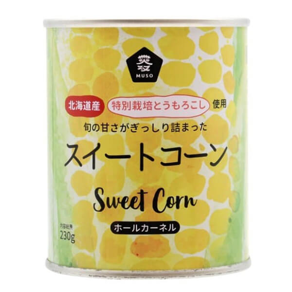 【マラソン限定!ポイント2倍!100円クーポン!】スイートコーン コーン缶 コーン ムソー スイートコーン 230g