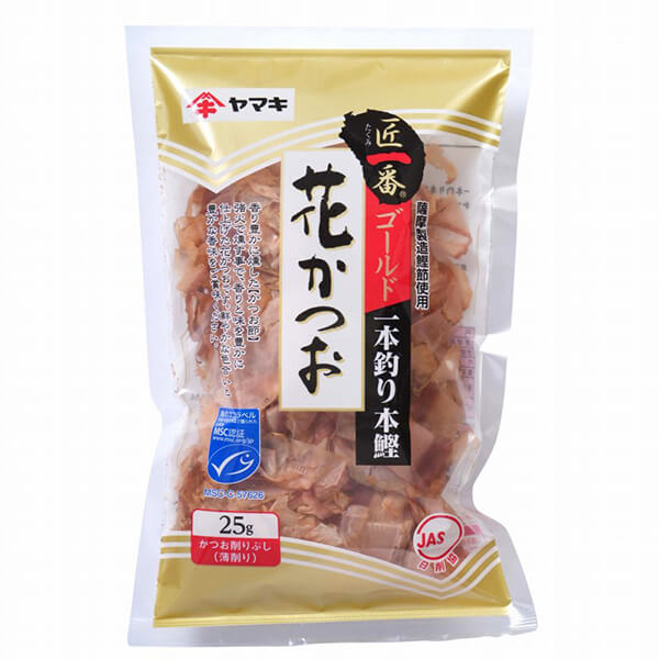 【7/10(木)限定!楽天カード利用でポイント9倍!】ヤマキ 匠一番 薩摩産花かつおゴールド 25g
