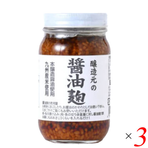 江崎酢醸造元 醸造元の醤油麹 240g 3個セット 生麹 国