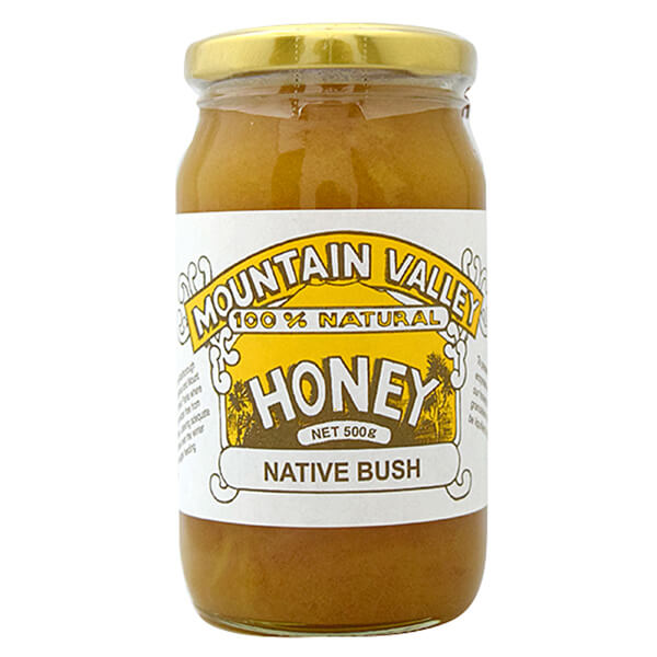 マウンテンバレー ネイティブブッシュ蜂蜜 500g はちみつ ハチミツ 天然