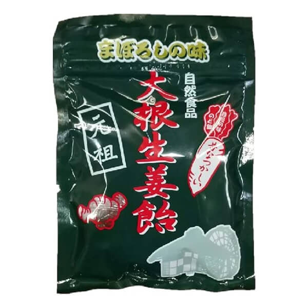 鈴木哲商店 大根生姜のど飴 80g 水飴