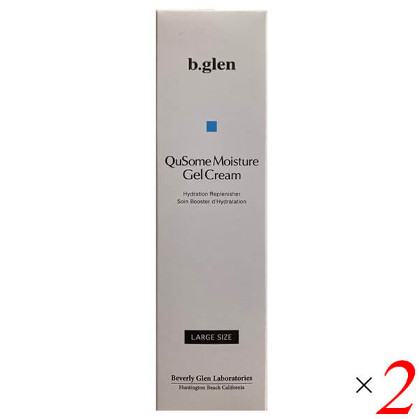 ビーグレン QuSomeモイスチャーゲルクリーム(Lサイズ) 44g 2個セット フェイスクリーム 保湿 肌荒れ 送料無料