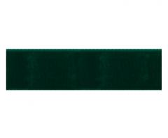 シングルナイロンベルベットリボン #034 グリーン　50mm幅 巻(10m)　6サイズ36色展開