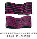 ペンタストライプシャンブレーリボン #628 12mm幅 巻(30m) 6サイズ20色展開 ハンドメイド DIY 手芸 クラフト 材料 資材 リメイク Ribbon Bon