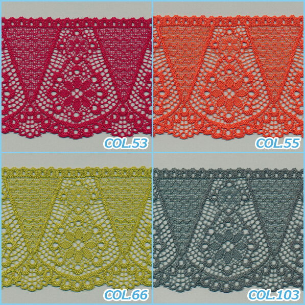 SIC ストレッチトリミングレース 服飾 手芸 SHINDO