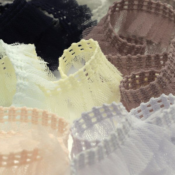 SIC チュールフリルストレッチ 服飾 手芸 SHINDO