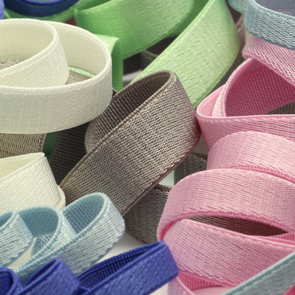 SIC サテンストレッチテープ 6/9/12mm C/#00 - 45 服飾 手芸 SHINDO