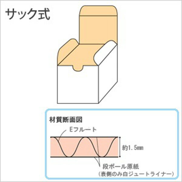 【宅配便発送指定】☆ギフトボックス☆HEIKO箱 フリーボックス F-67(10枚入り) F-BOX-26【ギフト/ラッピング/梱包/通販/贈り物/ダンボール/白箱/ホワイト/ぼっくす】 2