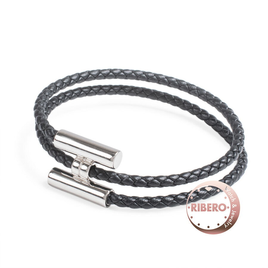 HERMESエルメスレザーブレスレットトゥルニトレッセブレスレット【中古】