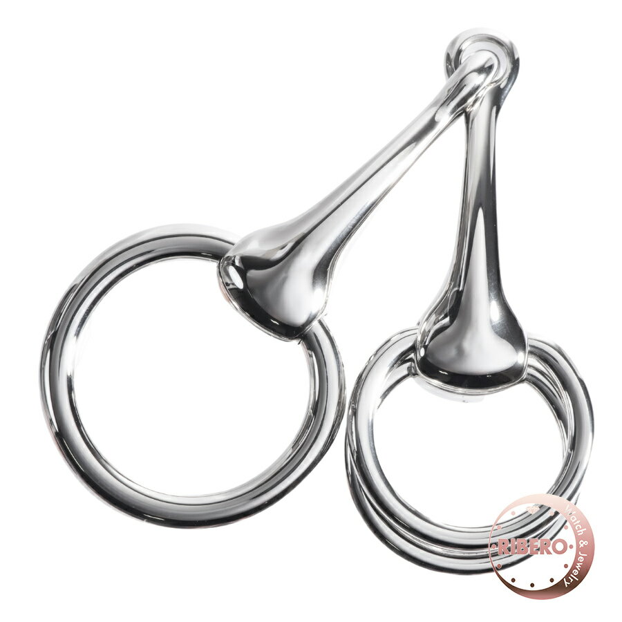 HERMES エルメス モールドゥ 601433S 00 スカーフリング【中古】のサムネイル