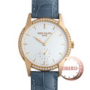 PATEK PHILIPPE パテックフィリップ カラトラバ 7122/200R-001 ベゼルダイヤ【中古】