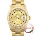 ROLEX ロレックス デイデイト 18038LS 1987年製 10Pサファイア サークルダイヤ【中古】