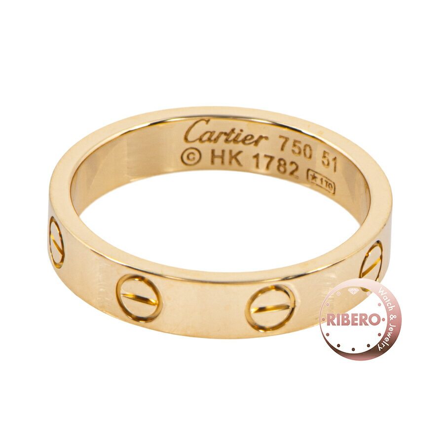 CARTIER ƥ Love wedding band Love ǥ  B40850 󥰡 ߥ˥֥ ڥ ޥå 11 ɡš