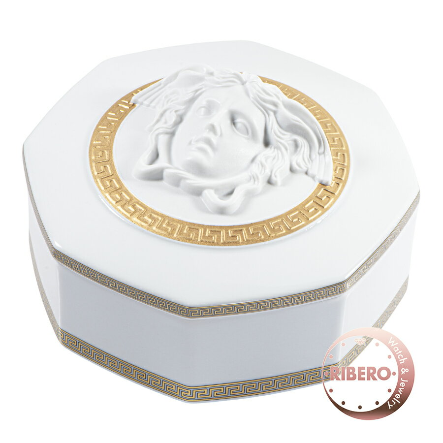 Versace ヴェルサーチ Rosenthal 小物入れ シュガーポット 未使用