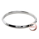 TIFFANY&Co. ティファニー アトラス X コレクション バングル ブレスレット シルバー【中古】