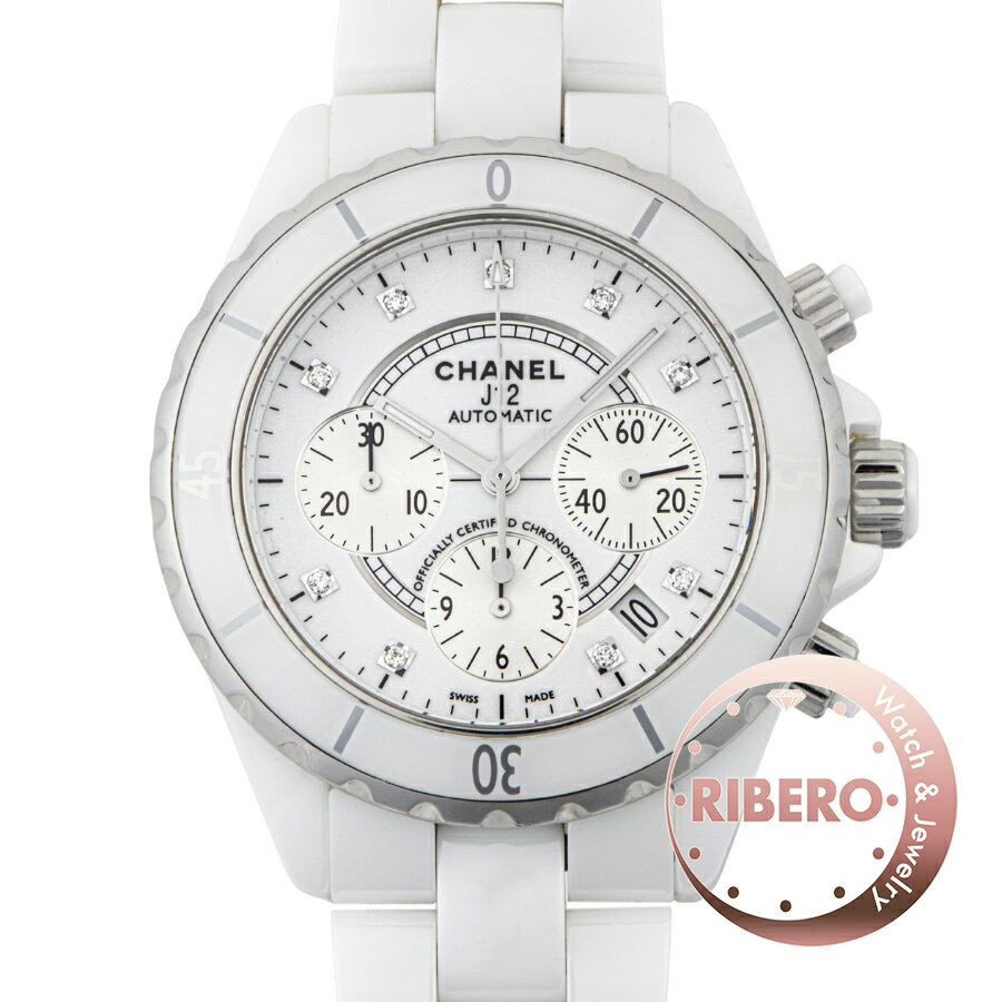CHANEL シャネル J12クロノグラフ H2009 41mm 9Pダイヤ【中古】