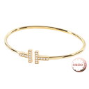 TIFFANY&Co. ティファニー T ダイヤモンド ワイヤー 60...(4)