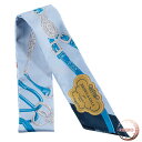 HERMES エルメス Brides de Gala Applique Pique ブリッド ドゥ ガラ アップリケ ピケ 063940S 11 ツイリー スカーフ ブルー マルチカラー【中古】