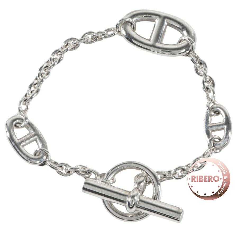 樂天商城 - HERMES エルメス シェーヌダンクル ファランドール ブレスレット シルバー【中古】