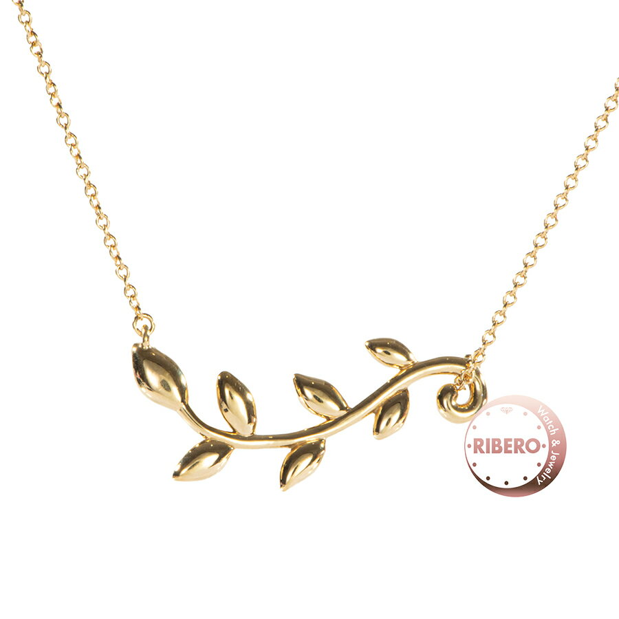 Rakuten - TIFFANY&Co. ティファニー パロマ・ピカソ オリーブ リーフ ヴァイン ペンダント ネックレス ゴールド【中古】