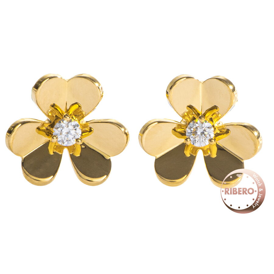 Van Cleef & Arpels ヴァンクリーフ＆アーペル フリヴォル ピアス ミニモデル VCARP0J300 ピアス スタッド ピアス ゴールド【中古】のサムネイル