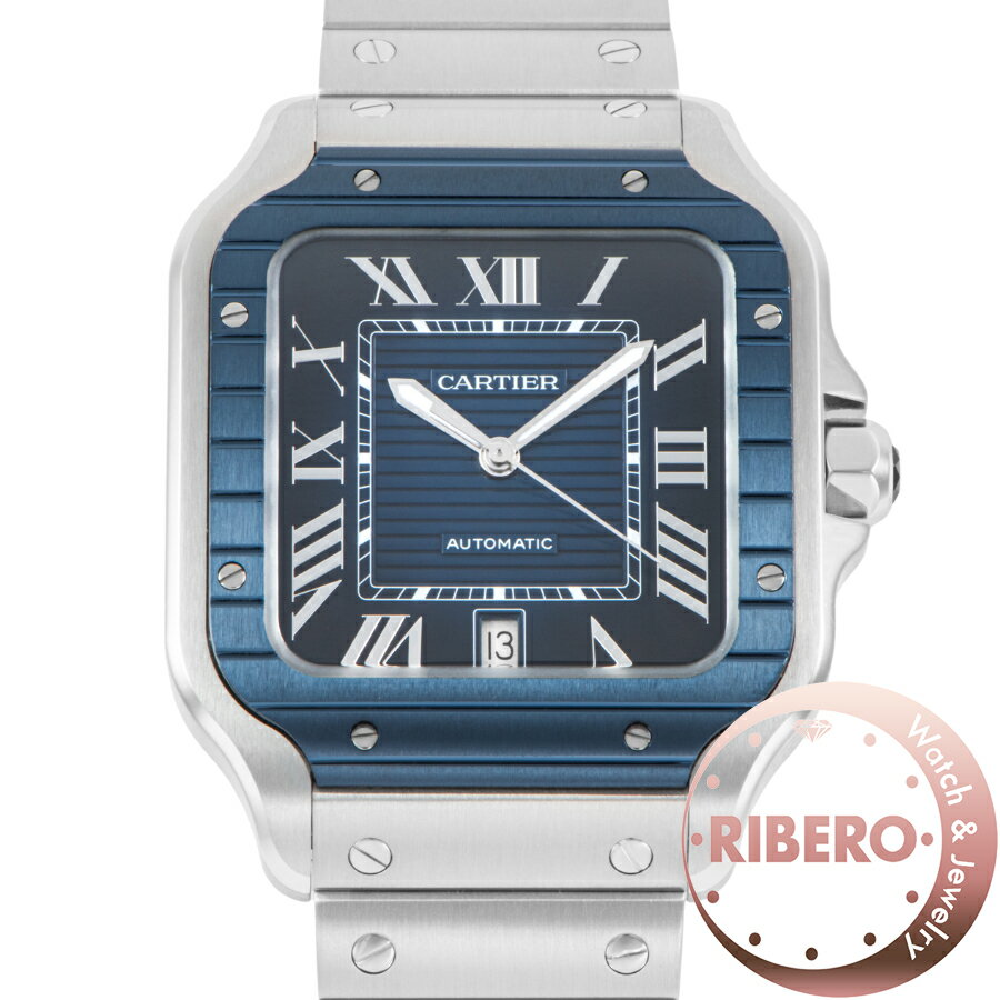 CARTIER カルティエ サントス ドゥ カルティエ ウォッチ LM WSSA0048【中古】