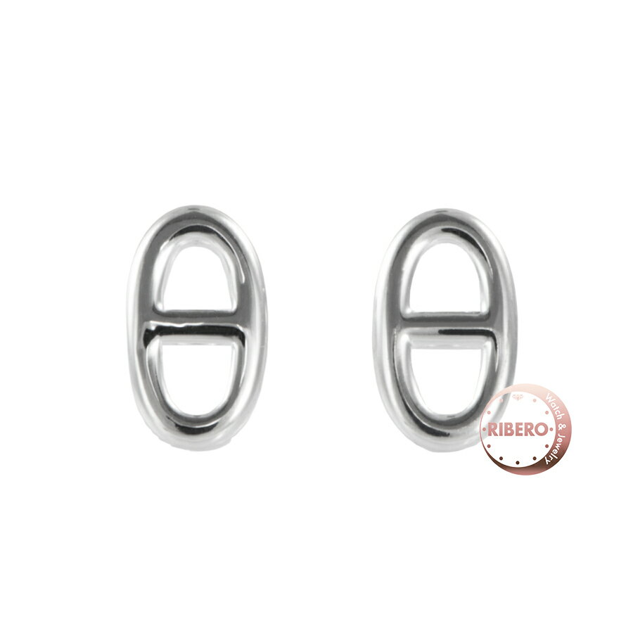 HERMES エルメス Farandole ファランドール TPM ピアス シェーヌダンクル シルバー【中古】(4)