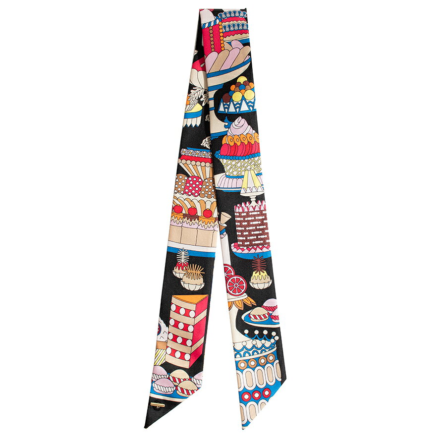 �ڳ�ŷ�����ѡ�������ۡ�̤���ѡ�HERMES ����᥹ La Patisserie Francaise charm Twilly �ĥ��꡼���㡼�� �ѥƥ����꡼ �ե�󥻡��� 85336S 02 �ĥ��꡼ �������� 2023AW �֥�å� �ޥ�����顼����š�