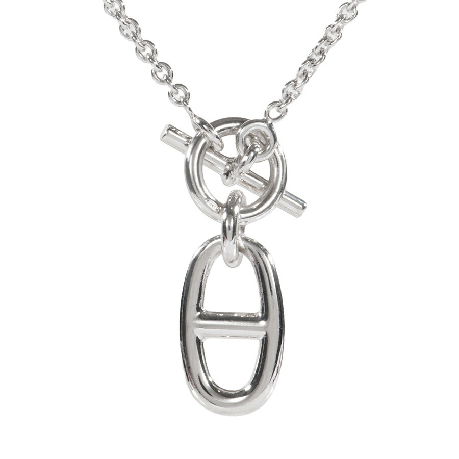 HERMES エルメス Chane d'ancre シェーヌダンクル アミュレット ペンダント ネックレス シルバー【中古】