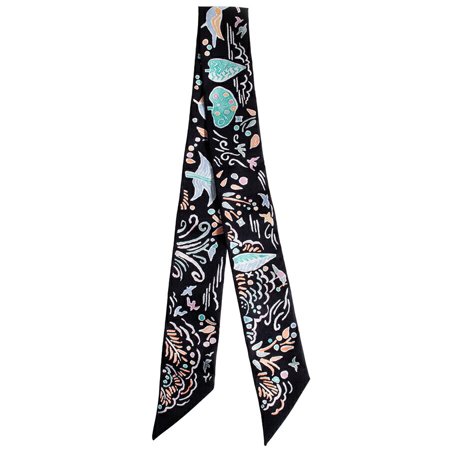 �ڳ�ŷ�����ѡ��������HERMES ����᥹ Isola di Primavera �դ��� 063755S 16 �ĥ��꡼ �������� 2022AW �֥�å� �ޥ�����顼����š�