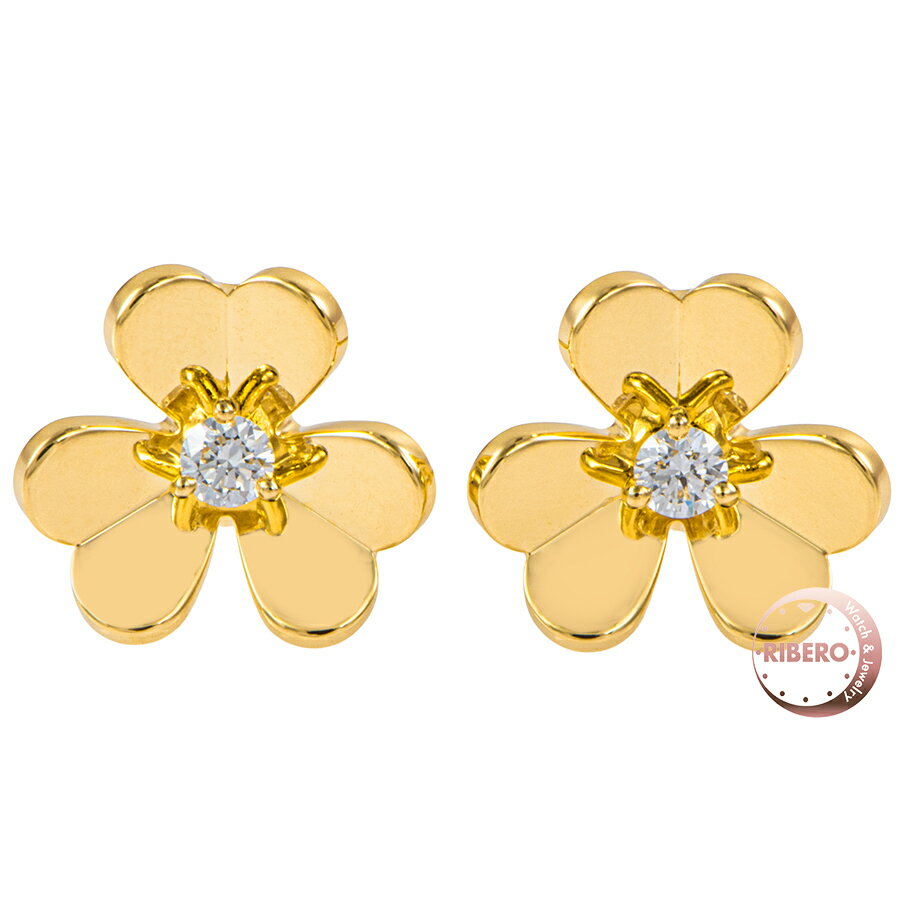 Van Cleef & Arpels ヴァンクリーフ＆アーペル フリヴォル ピアス ミニモデル VCARP0J300 ピアス スタッド ピアス ゴールド【中古】のサムネイル