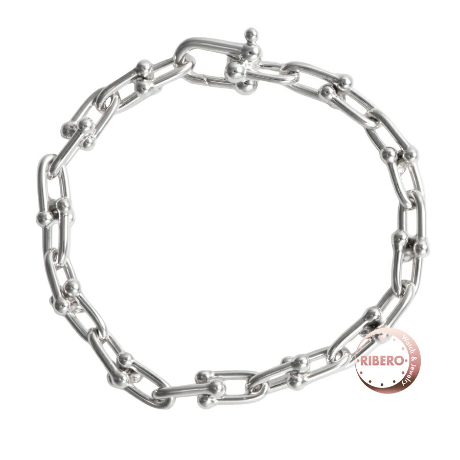 乐天商城 - TIFFANY&Co. ティファニー ハードウェア スモール リンク ブレスレット シルバー【中古】