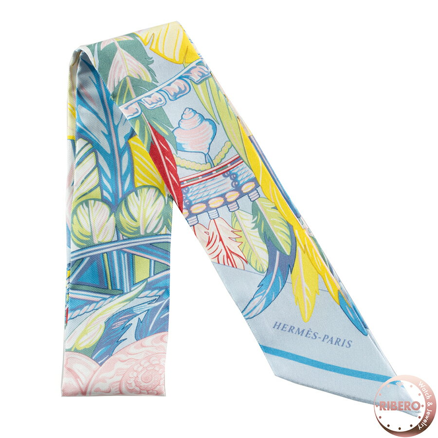 HERMES エルメス Danse Pacifique ダンス・パシフィック 063572S 15 ツイリー 2021AW スカーフ マルチ..