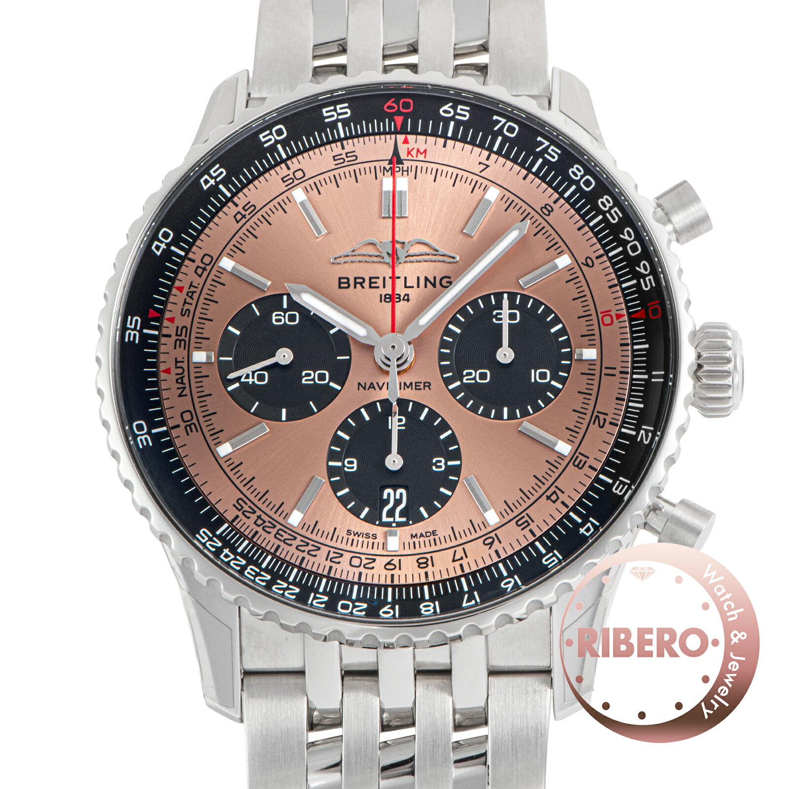 【新品】BREITLING ブライトリング ナビタイマーB01 クロノ...(2.0)