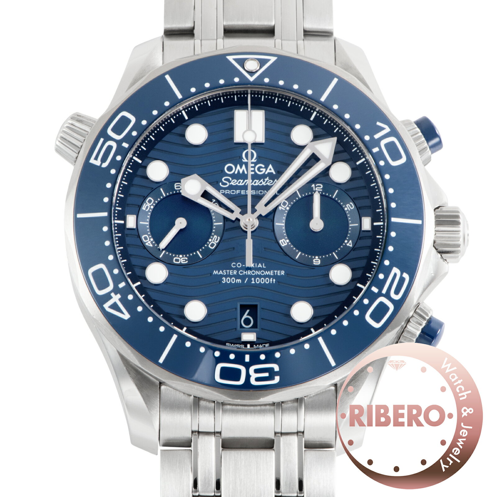 OMEGA オメガ シーマスター ダイバー300M クロノグラフ 210.30.44.51.03.0 ...