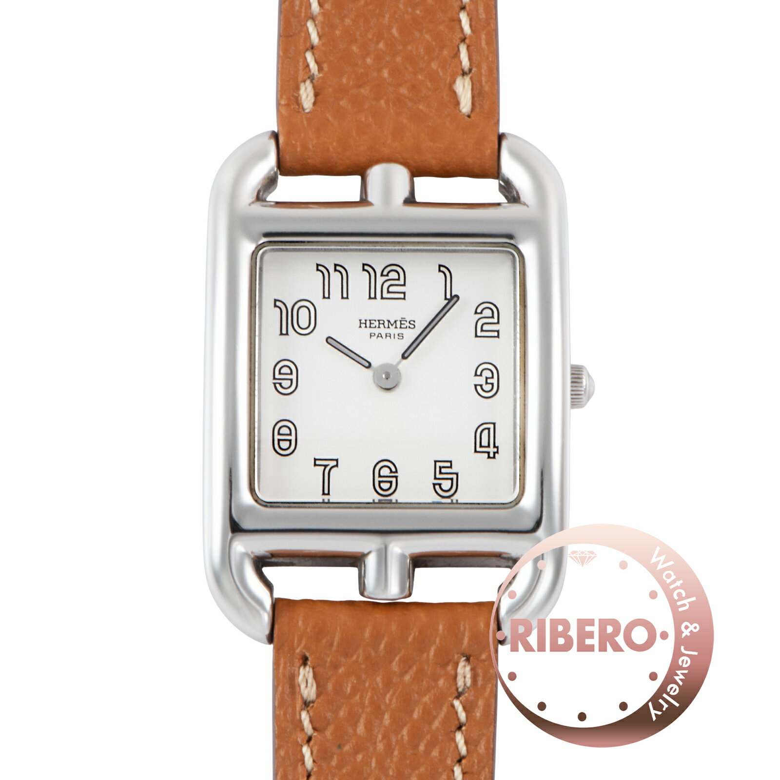 HERMES エルメス ケープコッド CC1.210 ステンレススチール【中古】