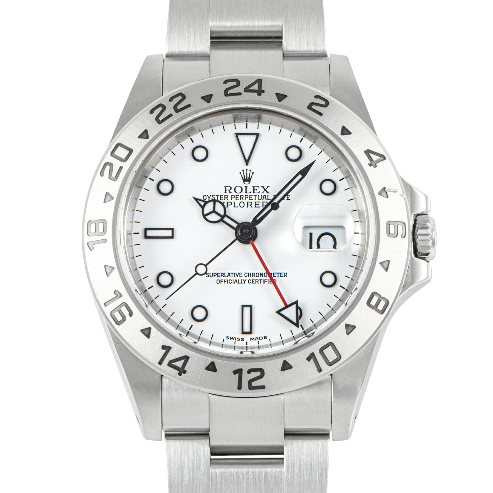 ROLEX ロレックス エクスプローラー2 16570 Y番 ステンレススチール【中古】