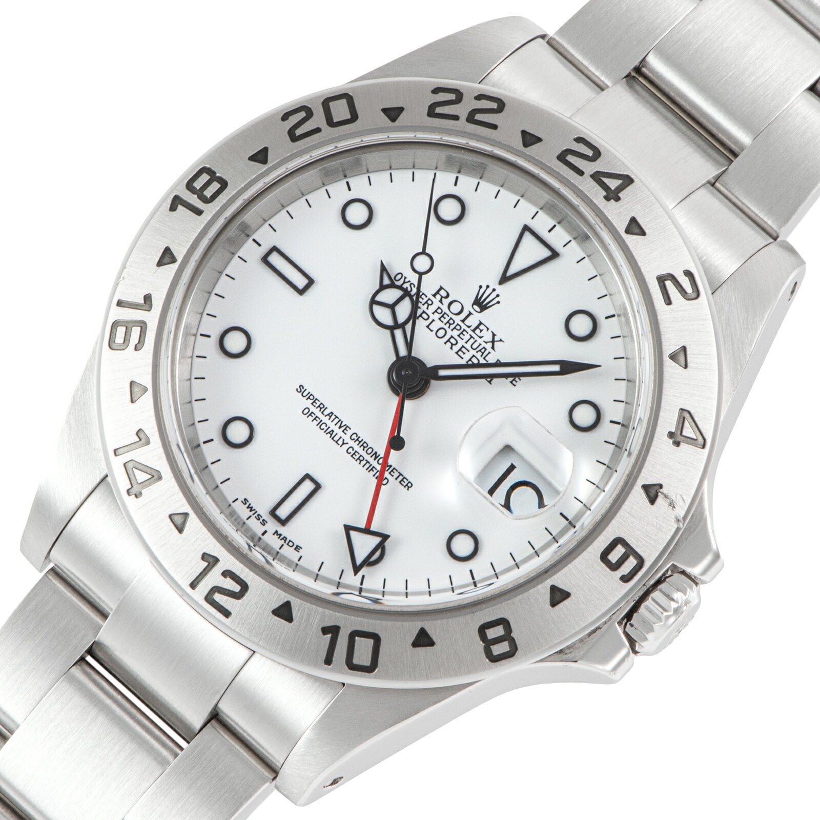 ROLEX ロレックス エクスプローラー2 16570 Y番 ステンレススチール【中古】
