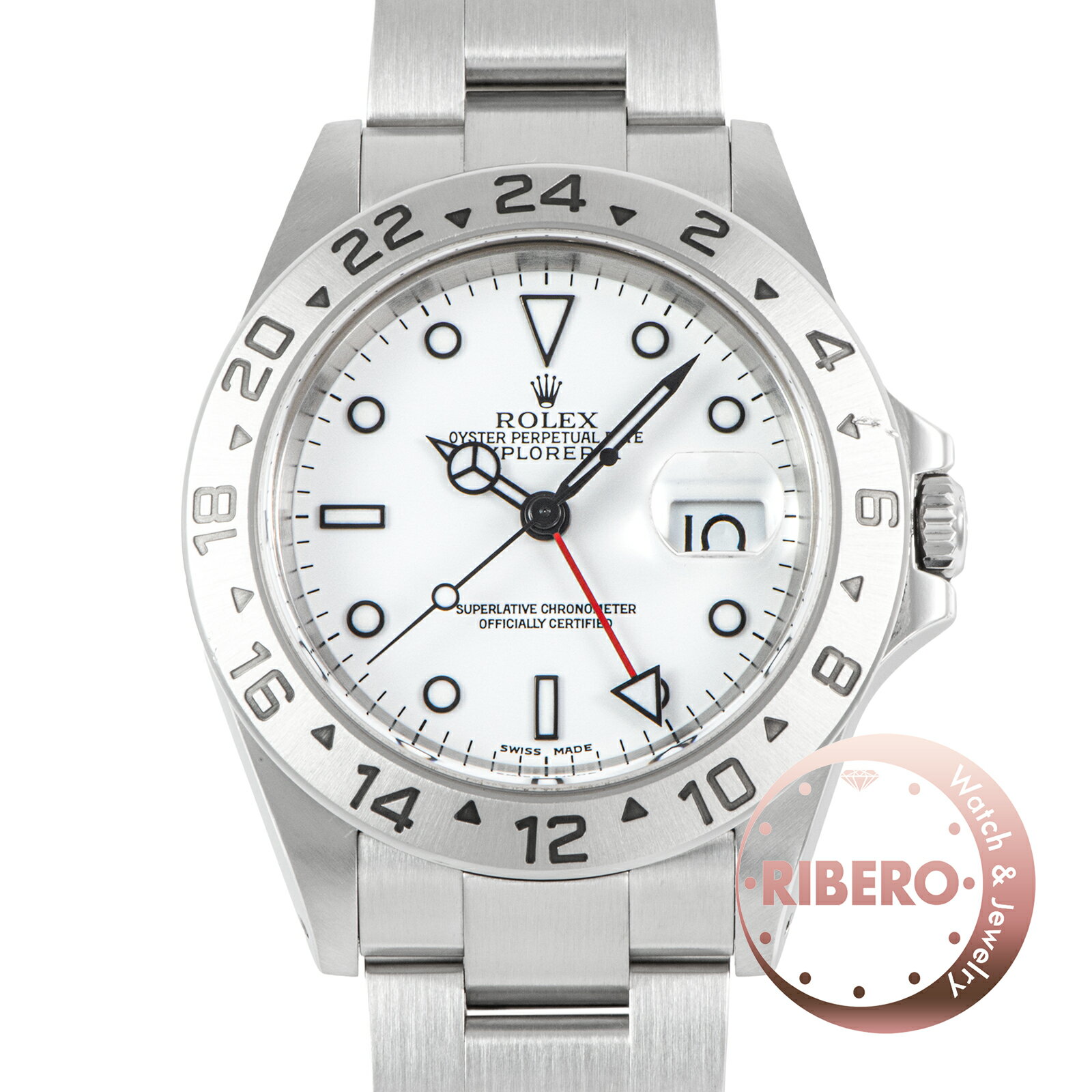 ROLEX ロレックス エクスプローラー2 16570 Y番 ステンレススチール【中古】