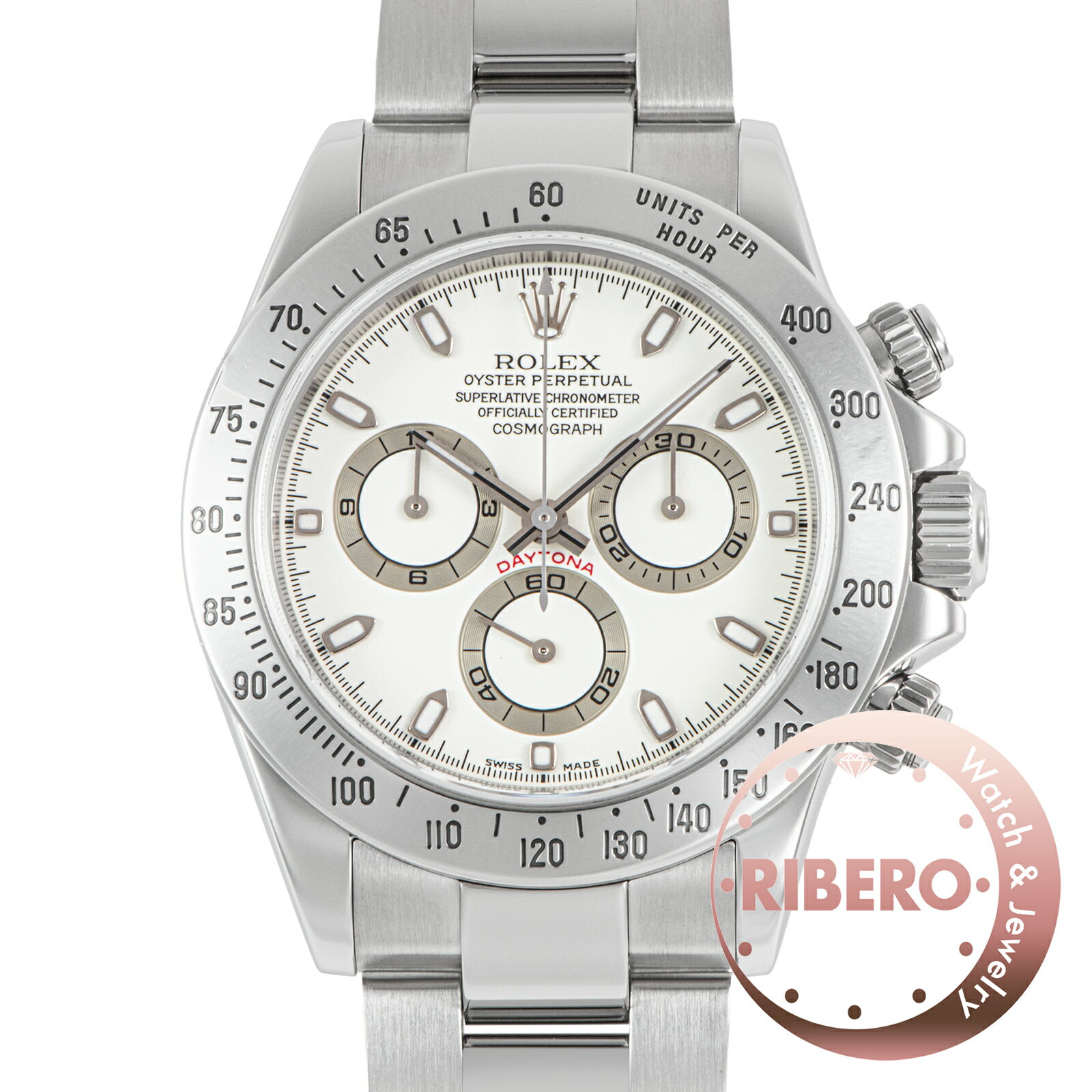 ROLEX ロレックス デイトナ 116520 K番 アイボリー ステ...(2.0)