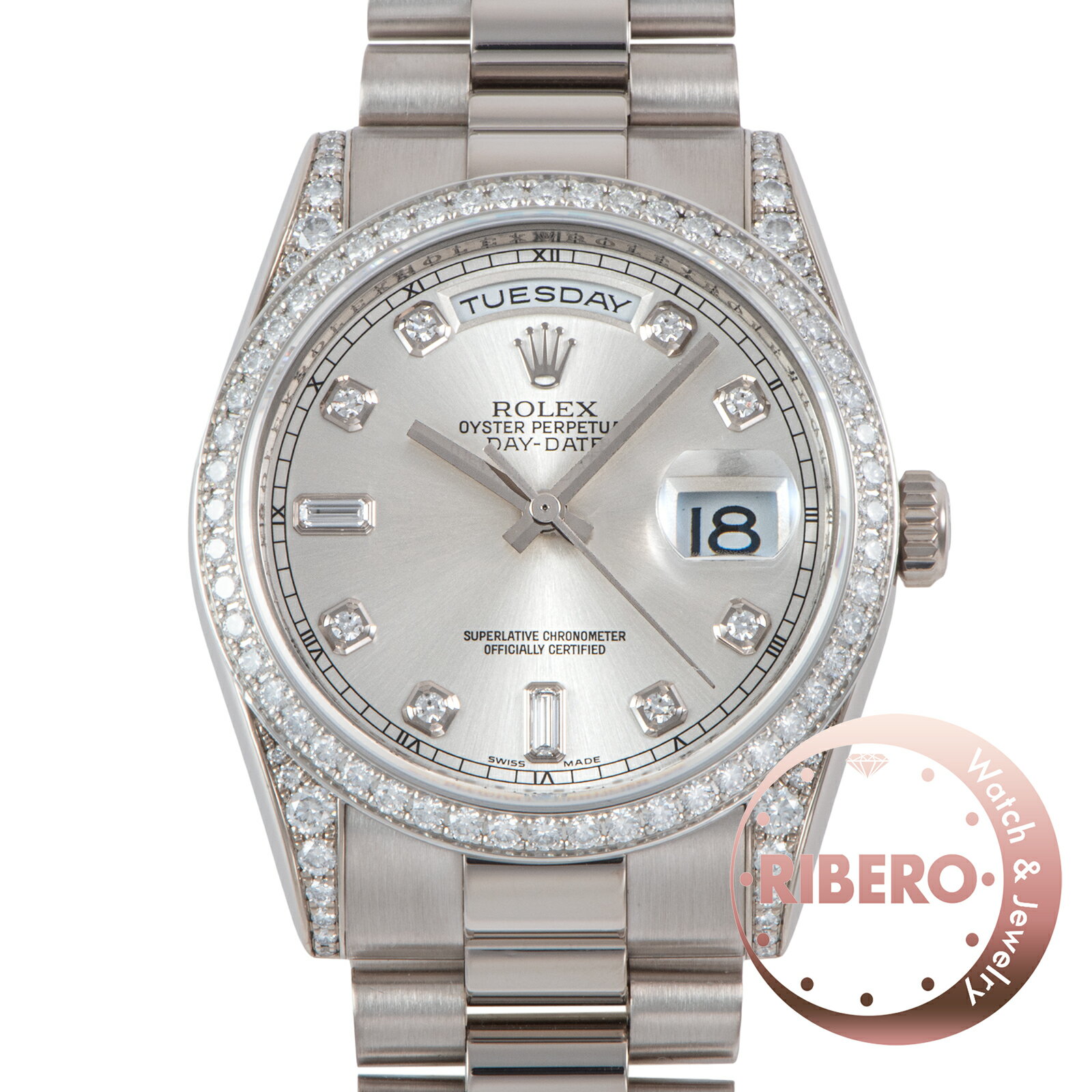 ROLEX ロレックス デイデイト 118389A K18WG【中古】