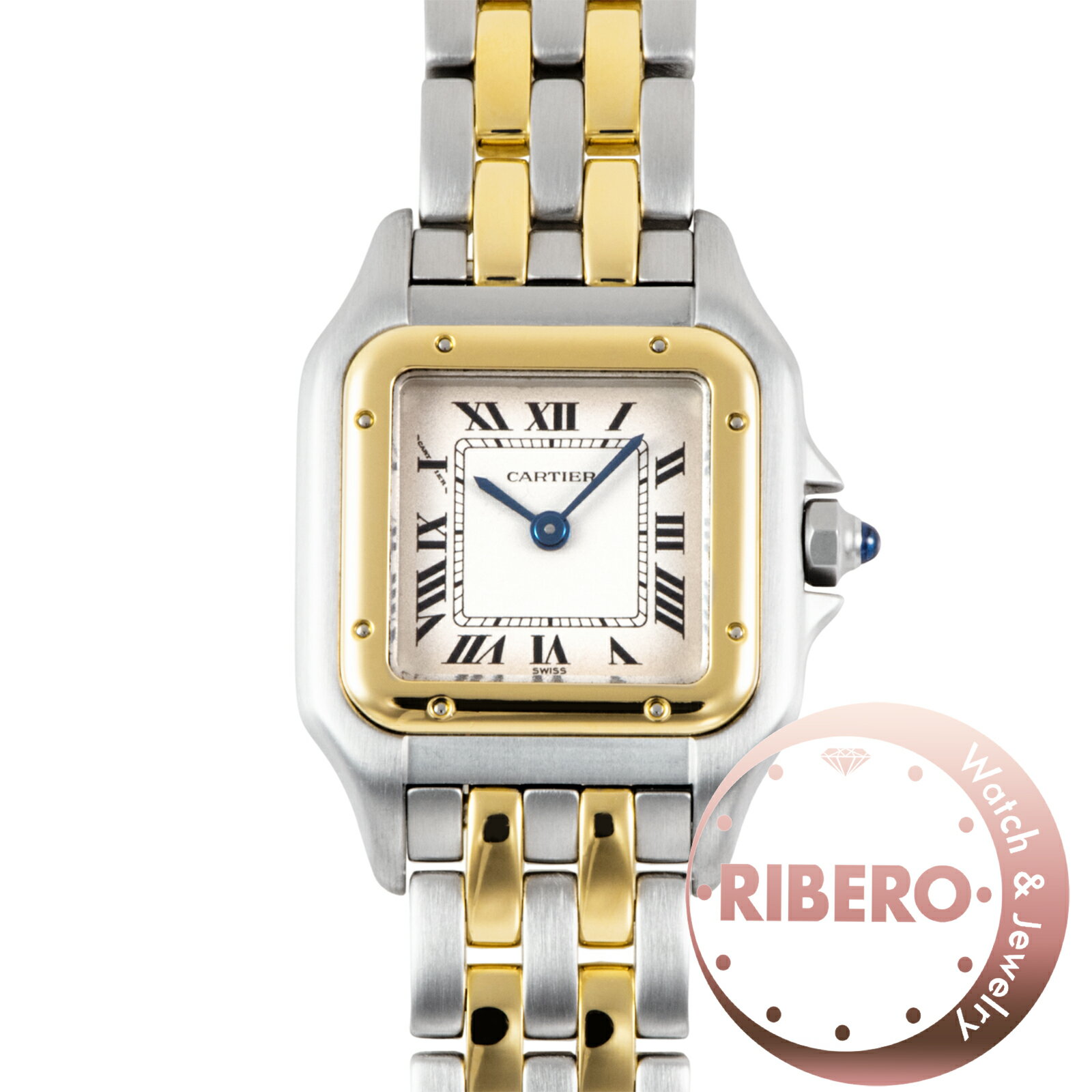 CARTIER カルティエ パンテールSM 2ロウ W25029B6 SS/YG【中古】