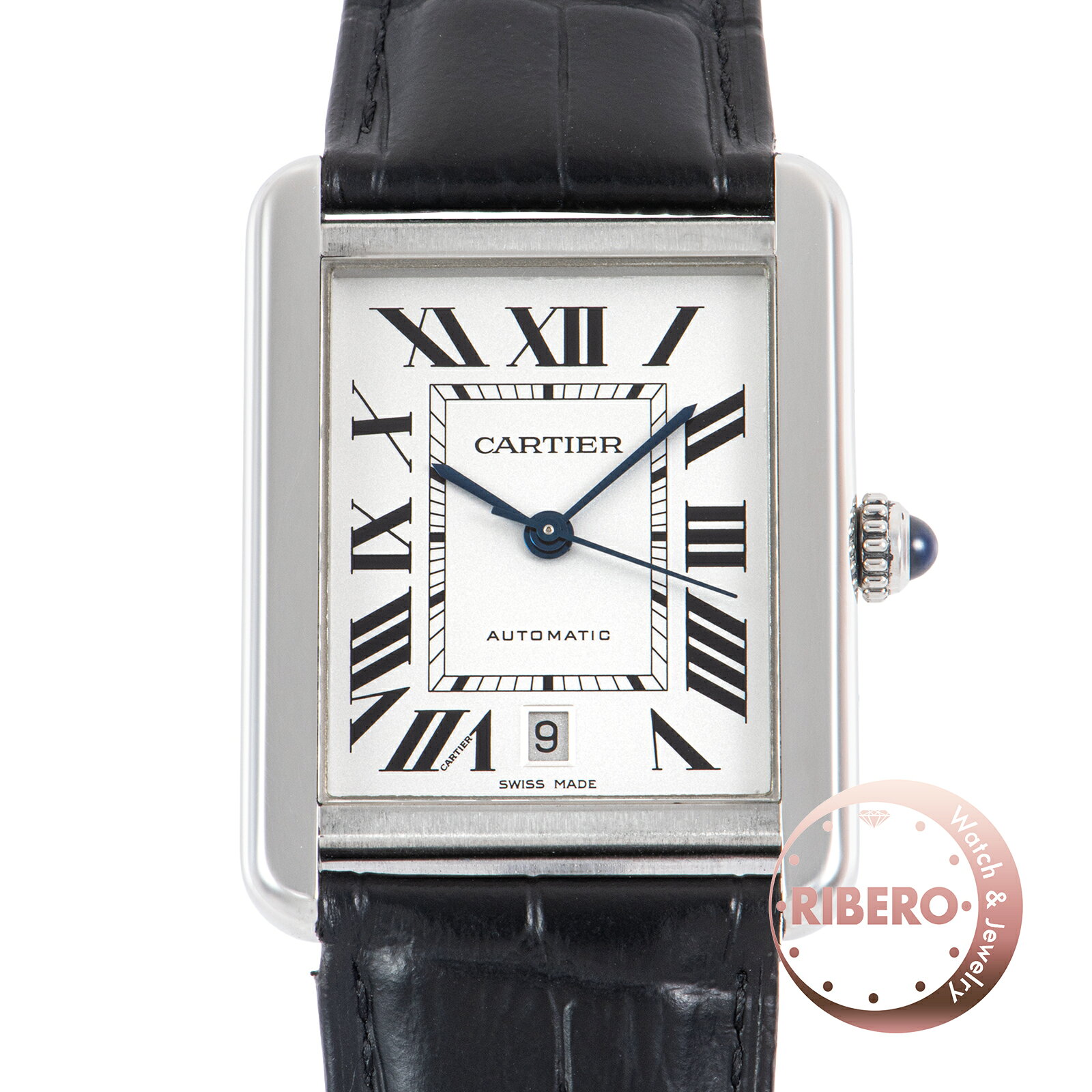 CARTIER カルティエ タンクソロXL W5200027 ステンレススチール【中古】