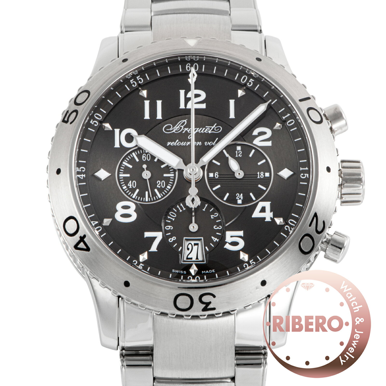 Breguet ブレゲ トランスアトランティック タイプXXI 3810ST/92/SZ9 ステンレ ...