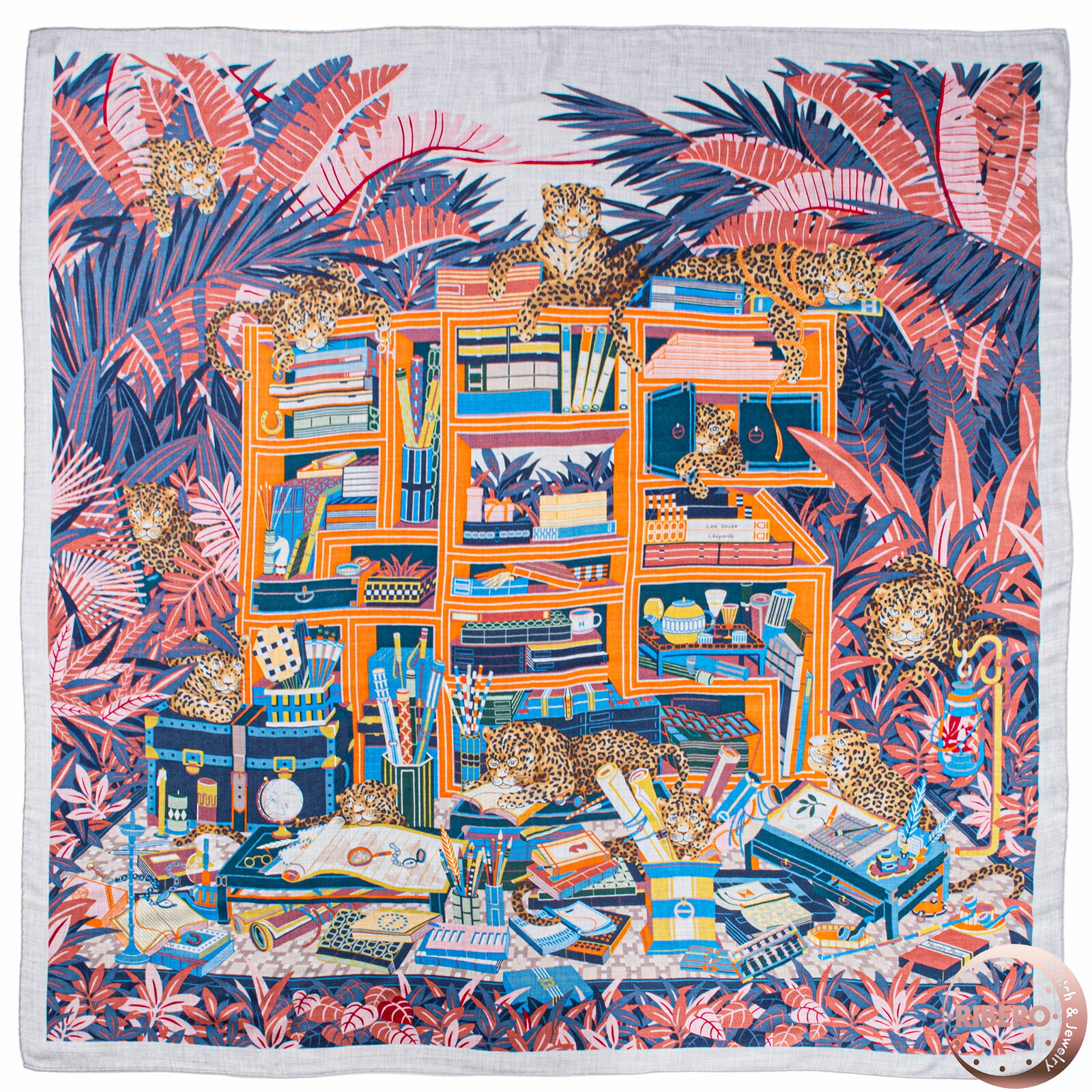 楽天市場】エルメス スカーフ レオパードの通販