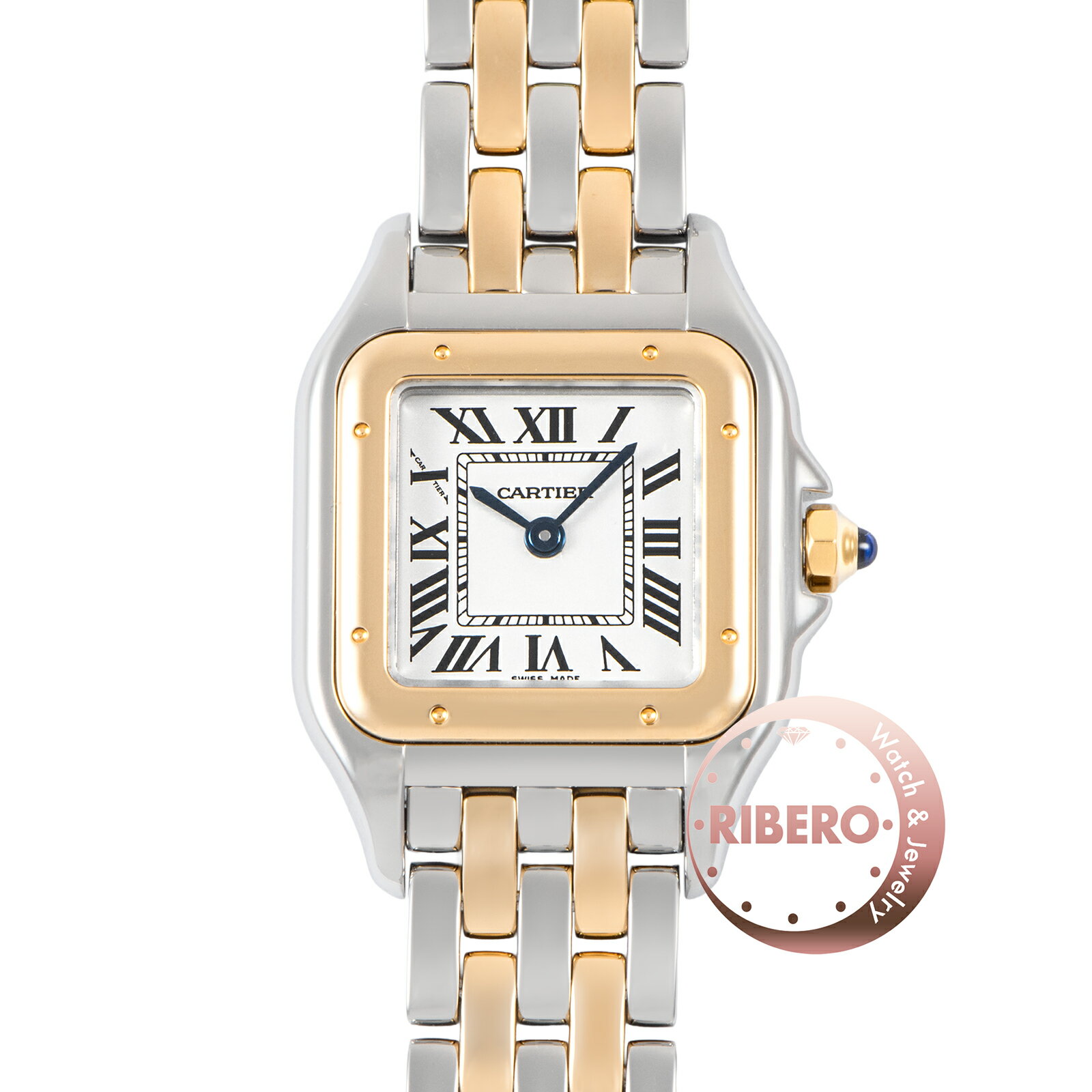 CARTIER カルティエ パンテールSM 2ロウ W2PN0006 SS/YG【中古】
