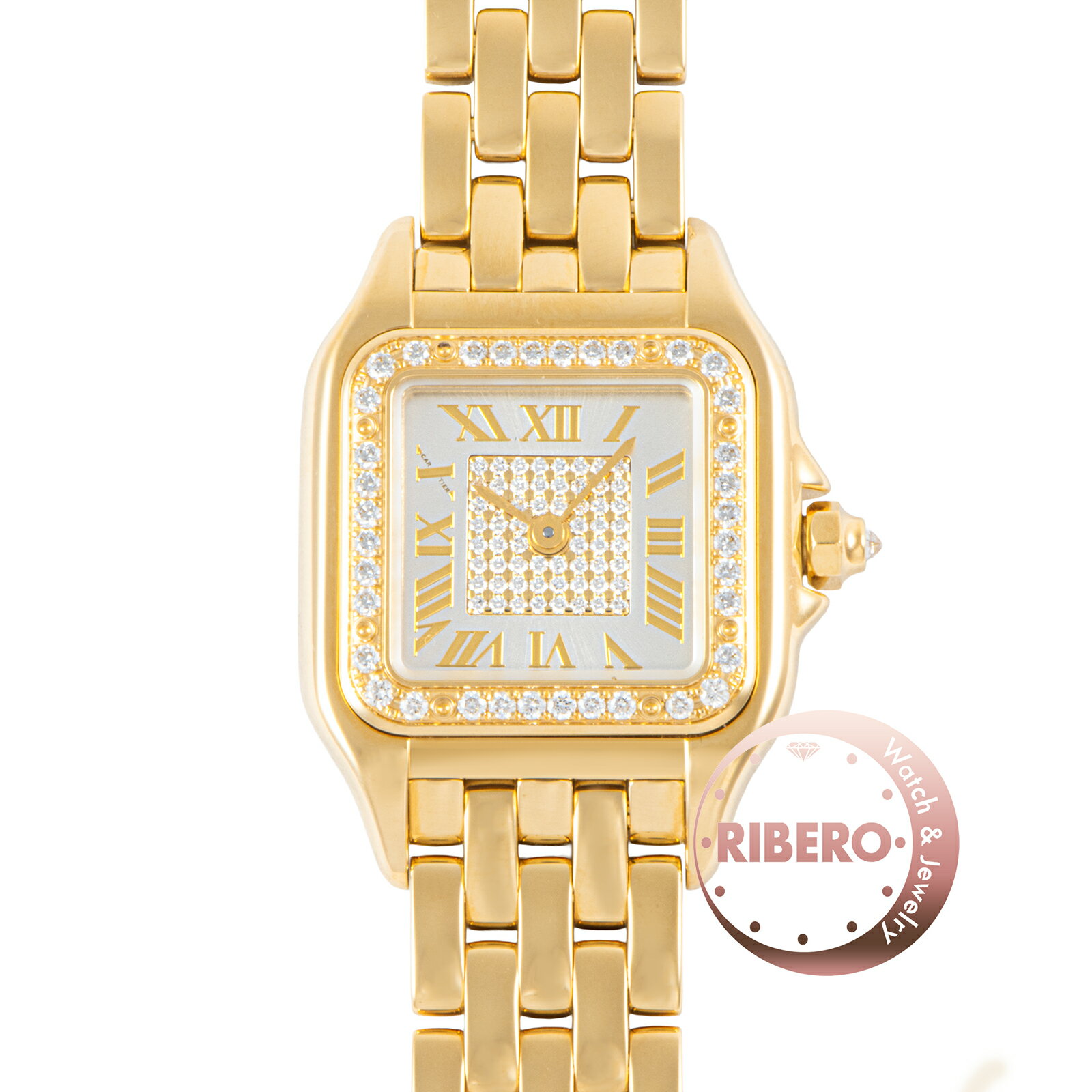 CARTIER カルティエ 保証書2025年 パンテール ドゥ カルティエ スモールモデル WJPN0080 K18YG【中古】